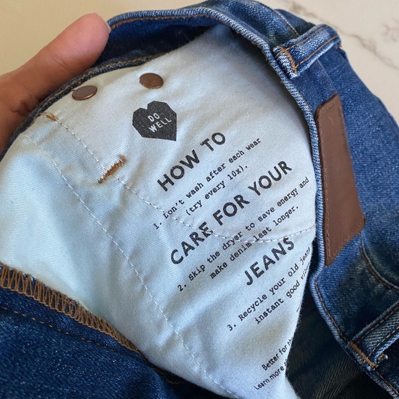 Madewell Classic Straight Jeans size 23 - Picture 10 of 13